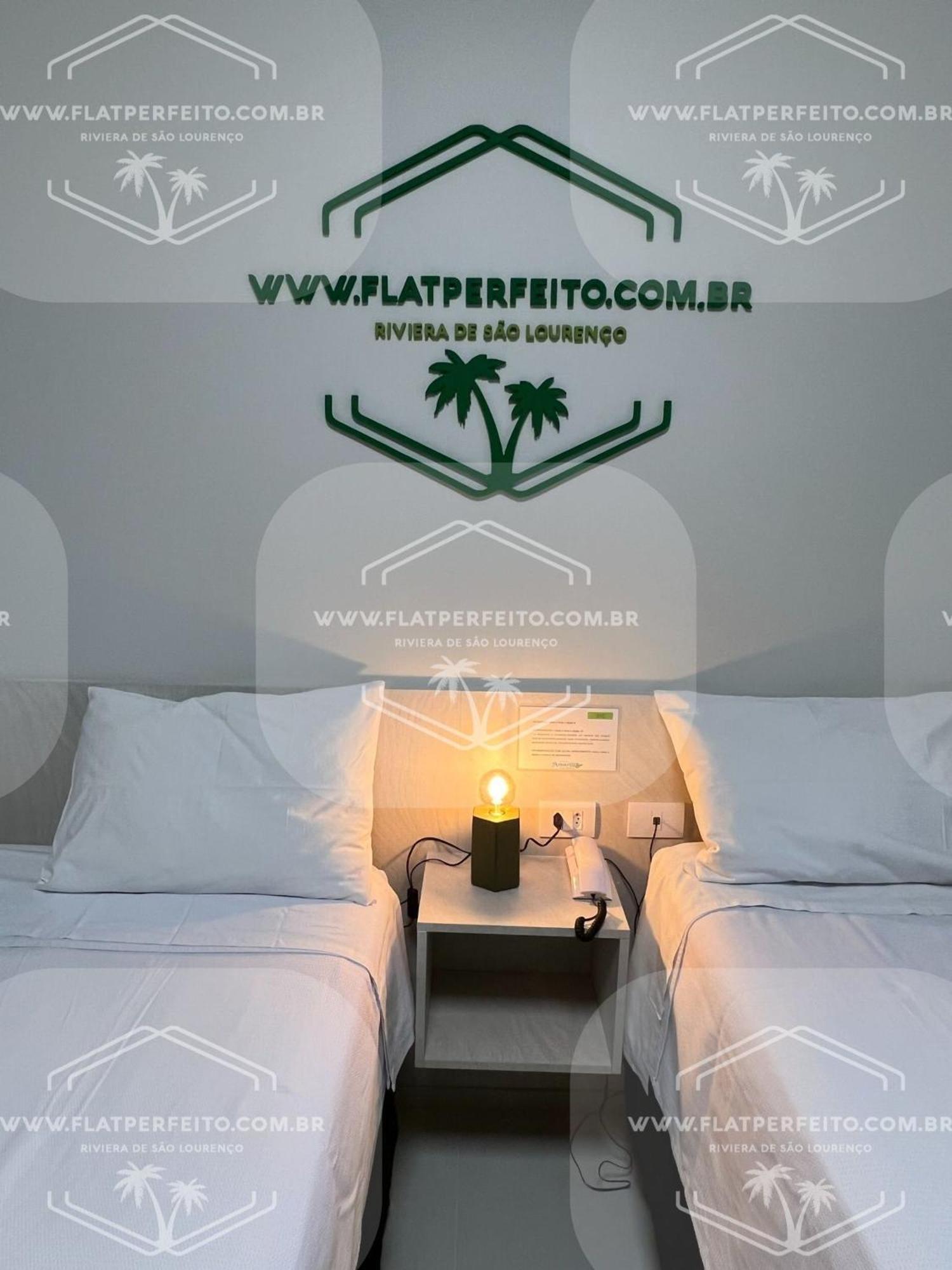 Flat Perfeito Flat Amarilis Em Riviera Sao Lourenco Com Cafe Da Manha E Enxoval Completo Toalhas Praia E Piscina Com Trocas ريفييرا دي ساو لورينسو المظهر الخارجي الصورة
